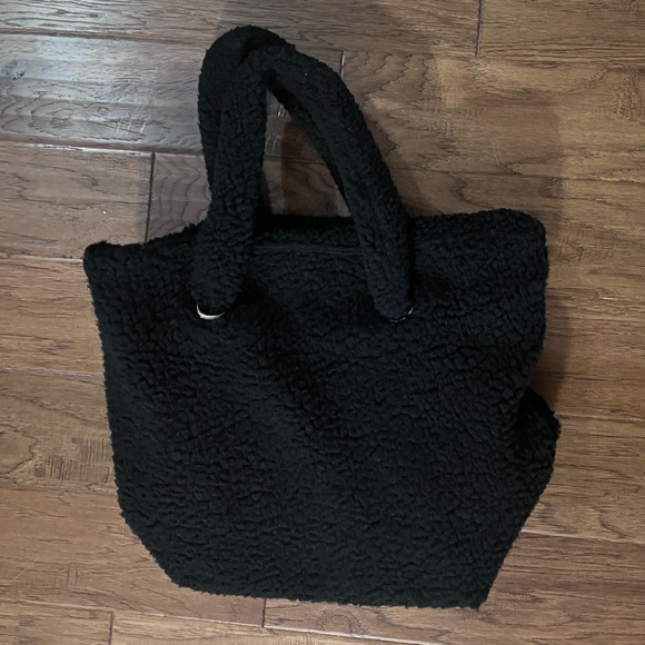 Joe Fresh Sherpa Tote Bag 🖤 - Picture 1 of 2